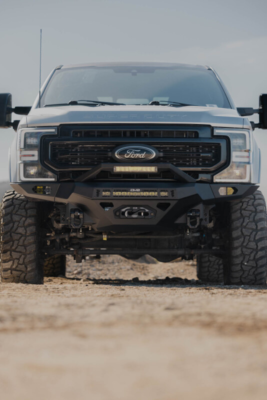 Ford Super Duty F-350 Front Bumper - DV8 Offroad - Spec Series - Black - `17-`22